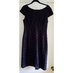 Black Sparkle Cocktail Dress - Connected Apparel